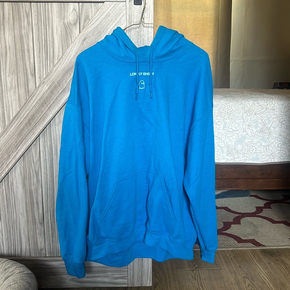 Lonely ghost “text me when you get home” hoodie